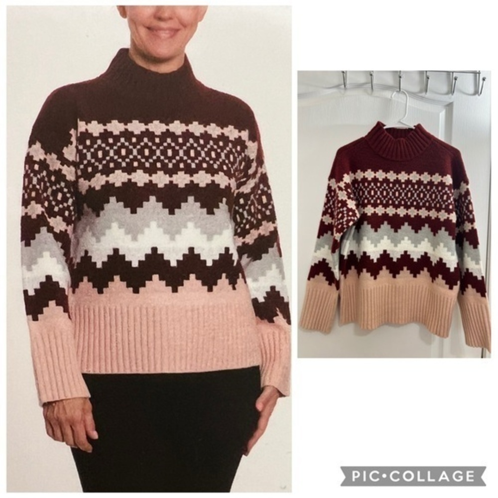 Joseph A Women's Patterned Sweater size S
